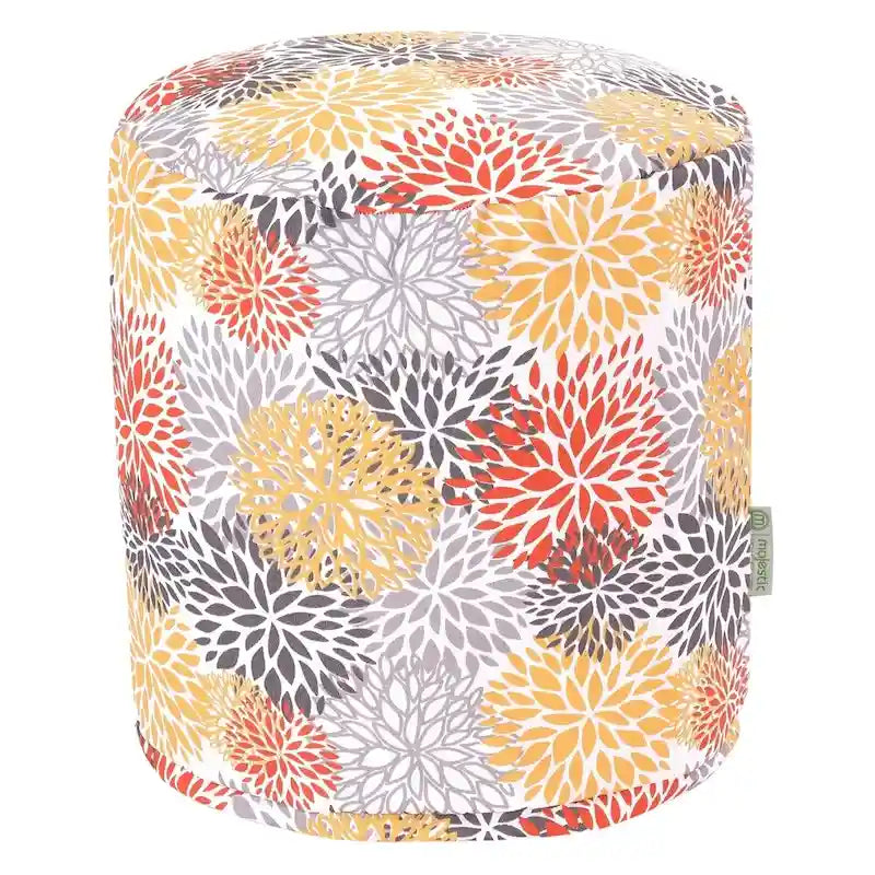 Puf otomano de interior/exterior Citrus Blooms 16 L x 16 An x 17 Al